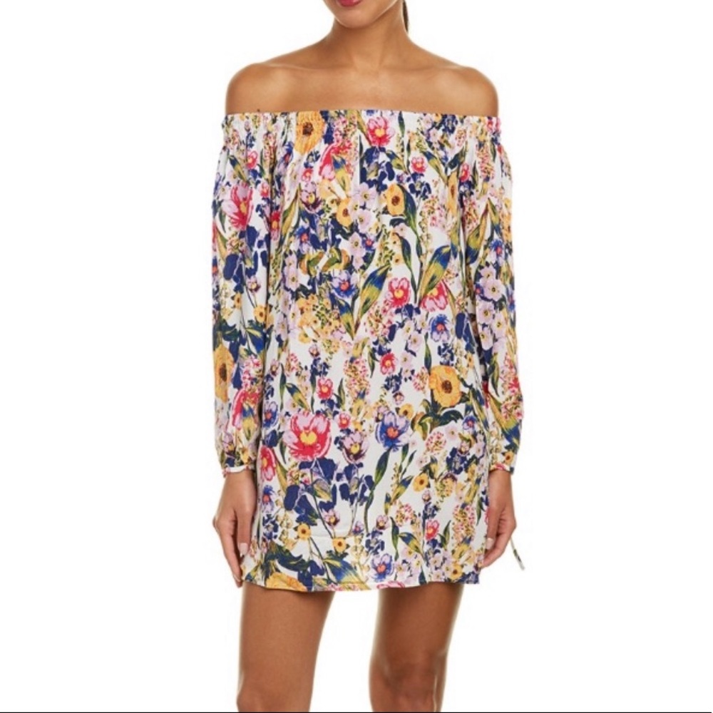 Off the Shoulder Floral Dress NWOT